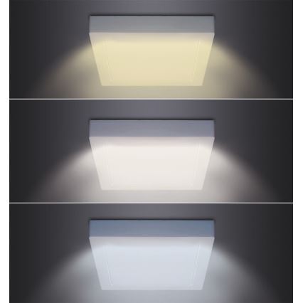 LED-Deckenleuchte LED/24W/230V 3000/4000/6000K 30x30 cm weiß