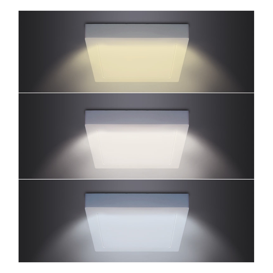 LED-Deckenleuchte LED/24W/230V 3000/4000/6000K 30x30 cm weiß