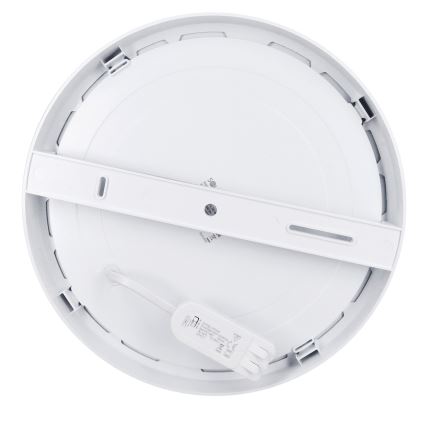 LED-Aufbau-/Einbau-Panel 2-in-1 24W/230V 3000/4000/6000K Ø 30 cm IP54 silber