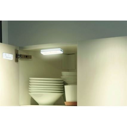 SET 2x LED-Schrankbeleuchtung LED/0,5W/2xAAA