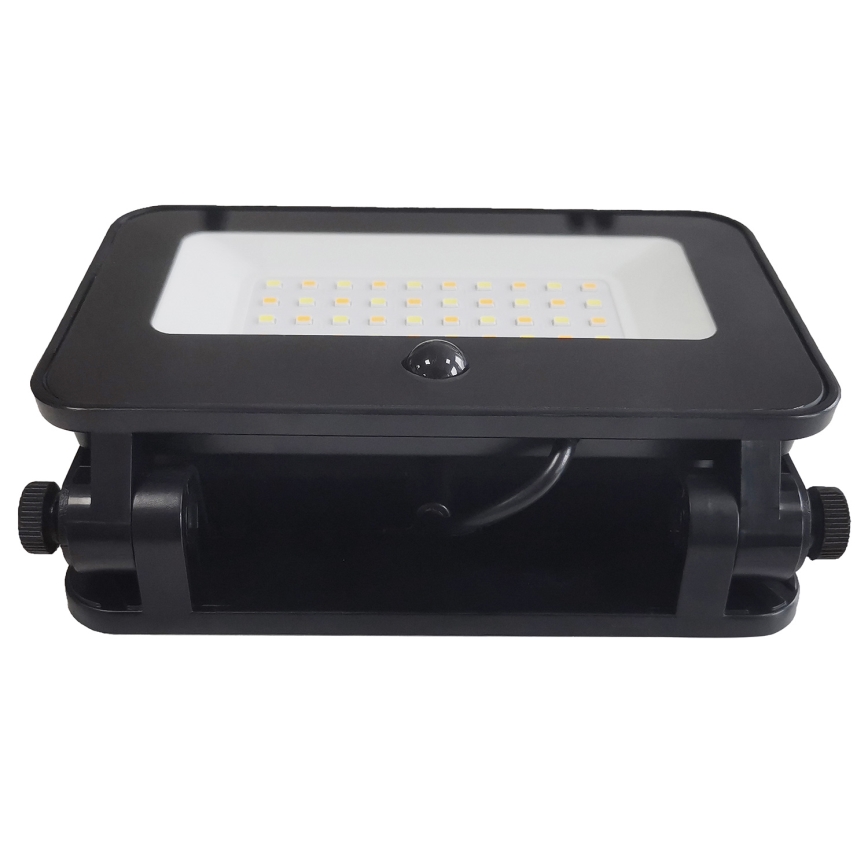 Dimmbarer LED-Solarstrahler mit Bewegungs- und Dämmerungssensor LED/6W/3,7V 2200 mAh 3000/4000/6500K IP65