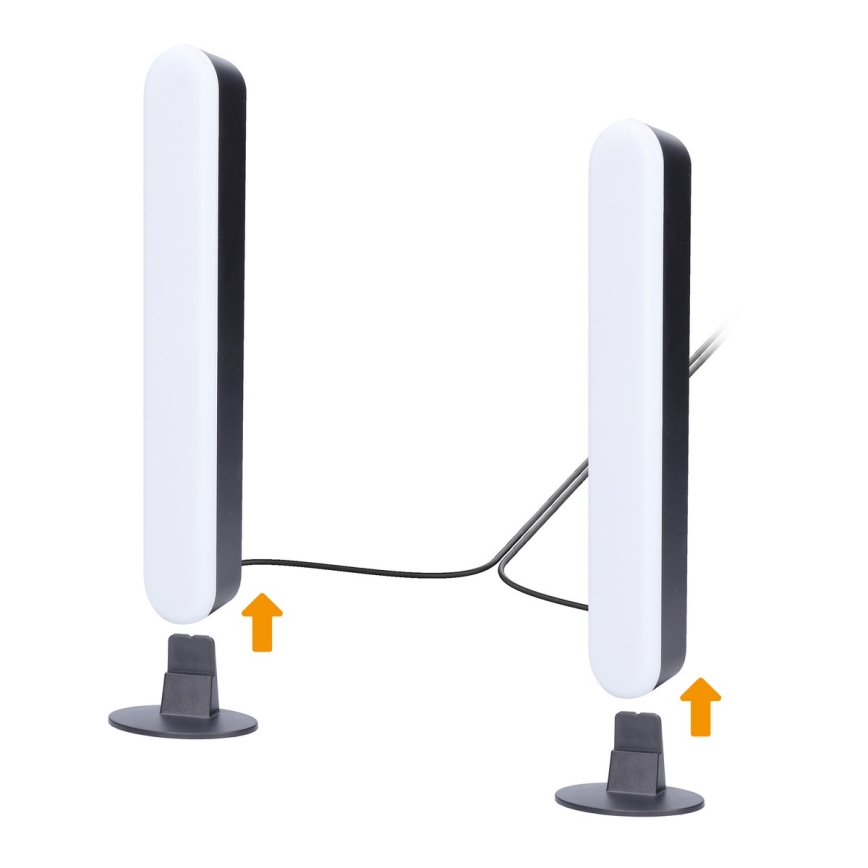 LED RGB-Gaming-Beleuchtung + Fernbedienung