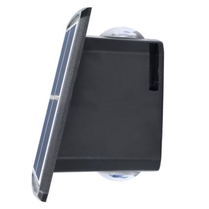 LED-Solar-Wandleuchte LED/3,7V IP44 1200 mAh