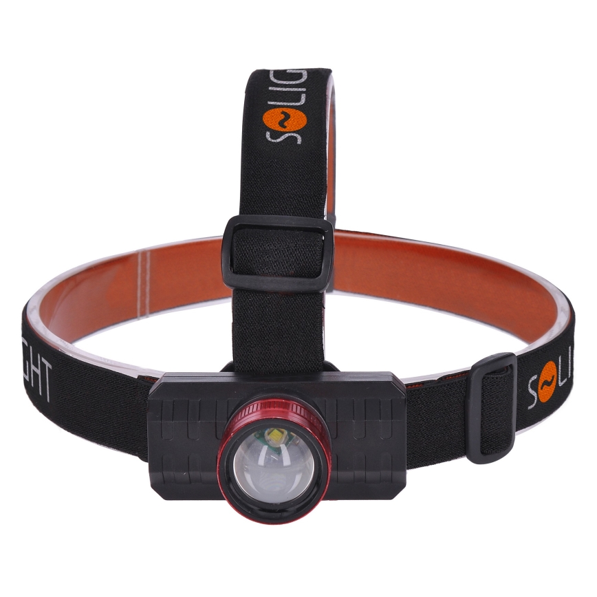 Aufladbare LED-Stirnlampe LED/3W/USB 1200mAh IP44