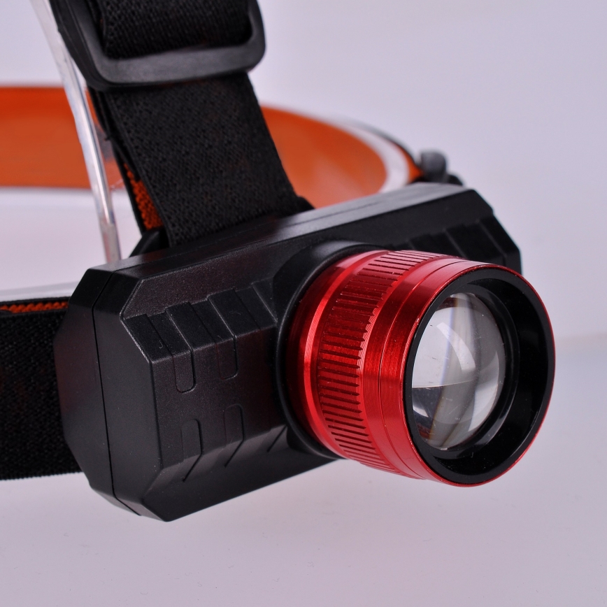 Aufladbare LED-Stirnlampe LED/3W/USB 1200mAh IP44