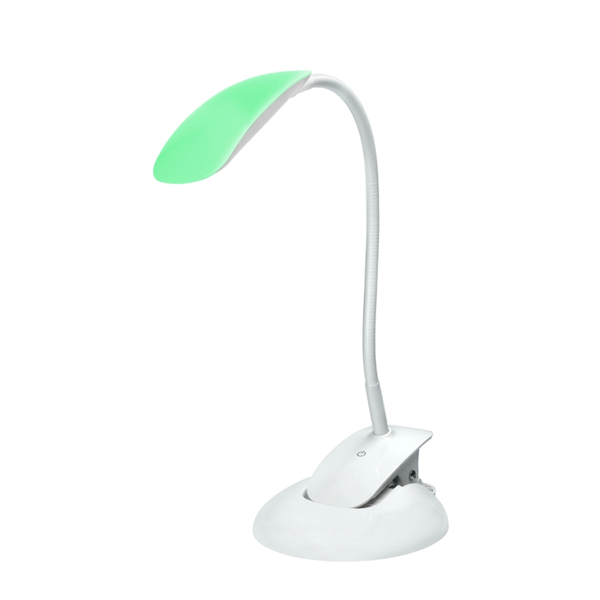 SL0033	LED Tischlampe dimmbar, Sockel und Clip LED/5W/230V