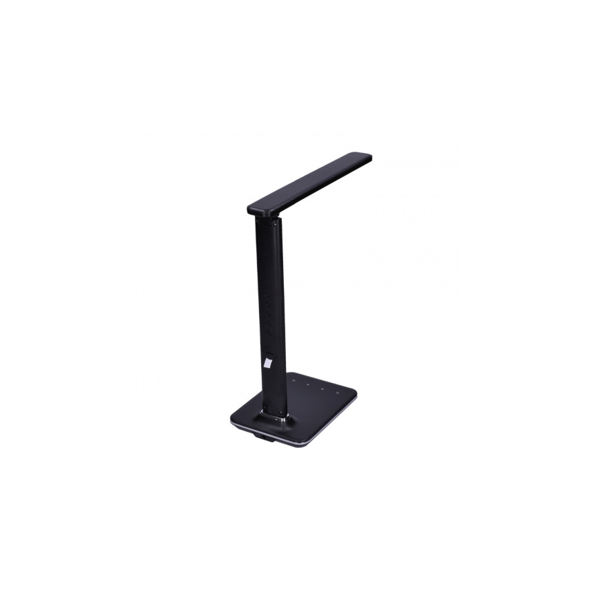 LED Tischlampe mit Display LED/9W/230V schwarz