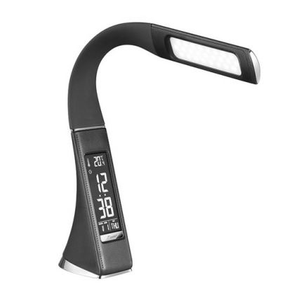 LED Tischlampe dimmbar mit Diplay LED/6W/230V schwarz