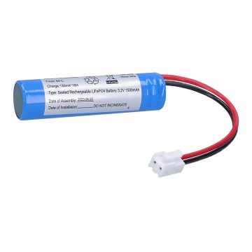 Solight WO527ND - Akku für Notlicht LiFePO4 3,2V 1500mAh