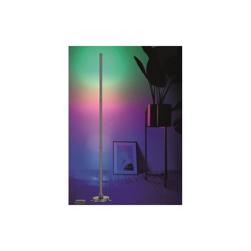 LED RGB Dimmbare Stehleuchte RAINBOW LED/18W/230V Wi-Fi Tuya + Fernbedienung