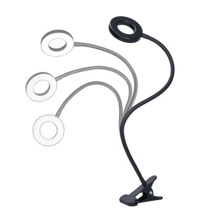 Dimmbare LED-Schreibtischlampe mit Klemme LED/8W/230V 3000/4000/5000K schwarz