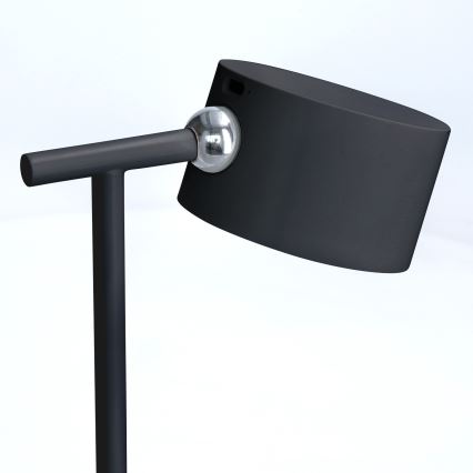 Dimmbare wiederaufladbare LED-Leuchte mit Touch-Funktion 3in1 LED/4W/2000 mAh 3000/4000/6500K schwarz