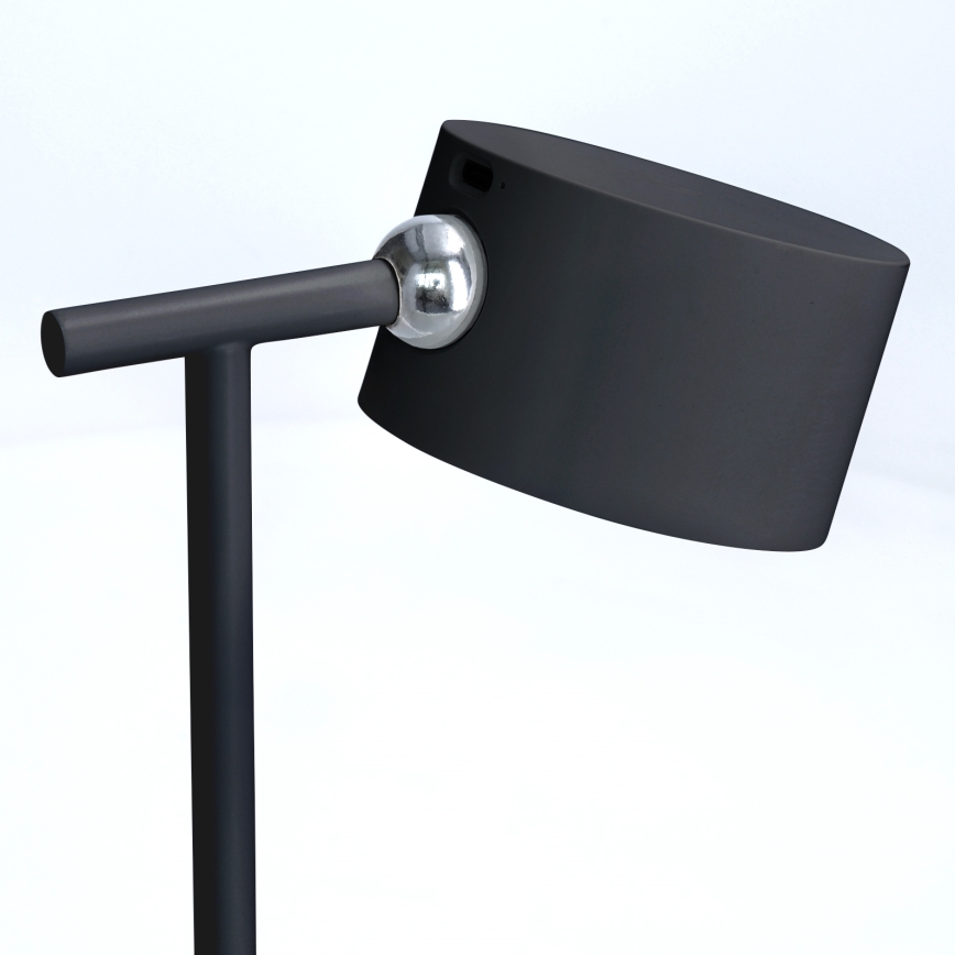Dimmbare wiederaufladbare LED-Leuchte mit Touch-Funktion 3in1 LED/4W/2000 mAh 3000/4000/6500K schwarz