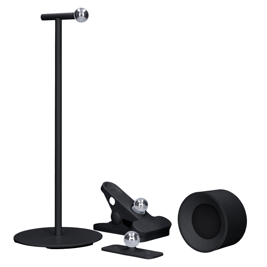 Dimmbare wiederaufladbare LED-Leuchte mit Touch-Funktion 3in1 LED/4W/2000 mAh 3000/4000/6500K schwarz