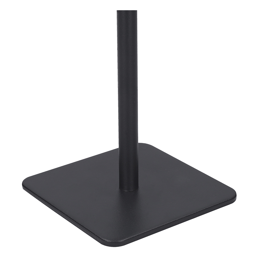 Dimmbare, wiederaufladbare Touch-LED-Tischlampe LUCCA, 3,7 V, 3000/4000/6500 K, 2000 mAh, schwarz