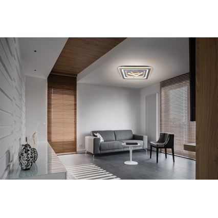 Dimmbare LED Deckenleuchte TREVISO LED/48W/230V + Fernbedienung