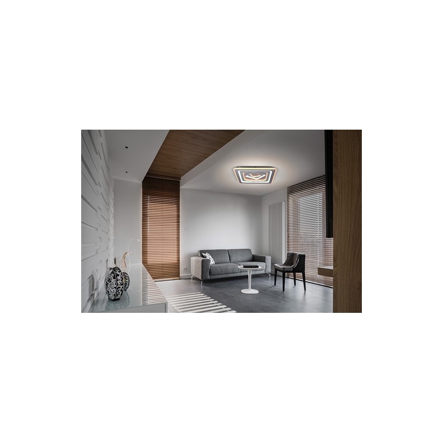 LED Dimmbares Deckenleuchte TREVISO LED/48W/230V + Fernbedienung