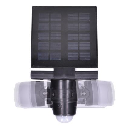 LED Solarstrahler mit Sensor 2000mAh LED/8W/3,7V IP44