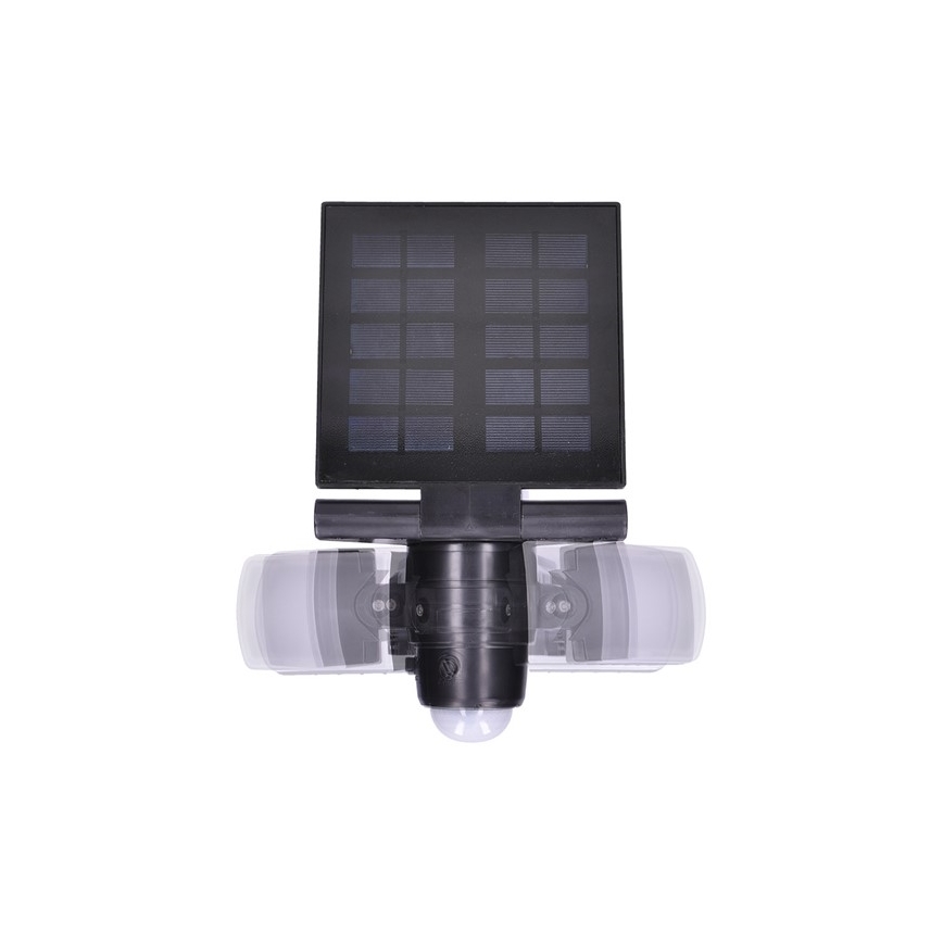LED Solarstrahler mit Sensor 2000mAh LED/8W/3,7V IP44
