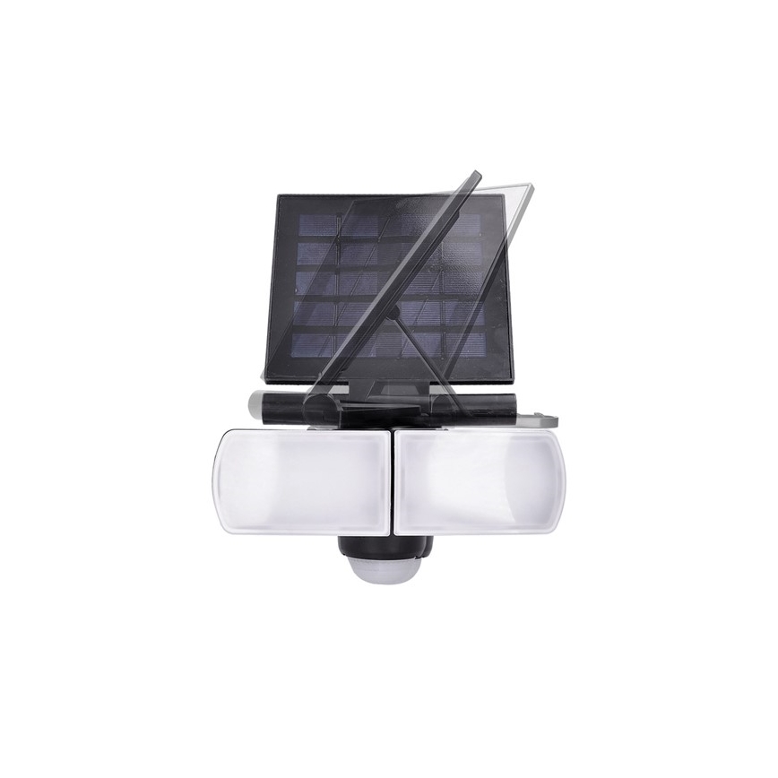 LED Solarstrahler mit Sensor 2000mAh LED/8W/3,7V IP44