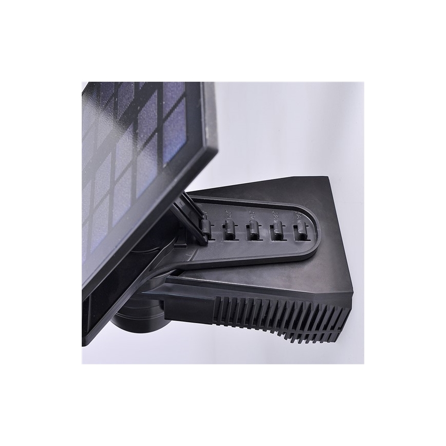 LED Solarstrahler mit Sensor 2000mAh LED/8W/3,7V IP44