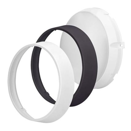 LED-Außenwandleuchte 2-in-1 LED/20W/230V 3000/4000/6500K IP65 Ø 22 cm