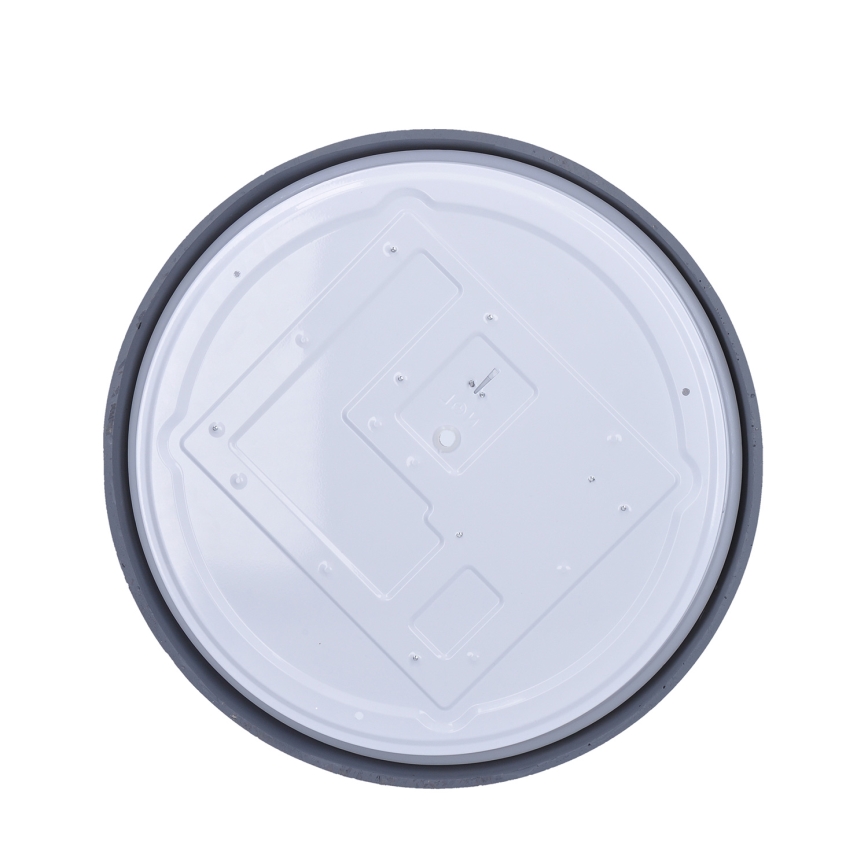 LED Dimmbares Deckenleuchte GREY LED/48W/230V 3000-6500K grau Ø 38 cm + Fernbedienung