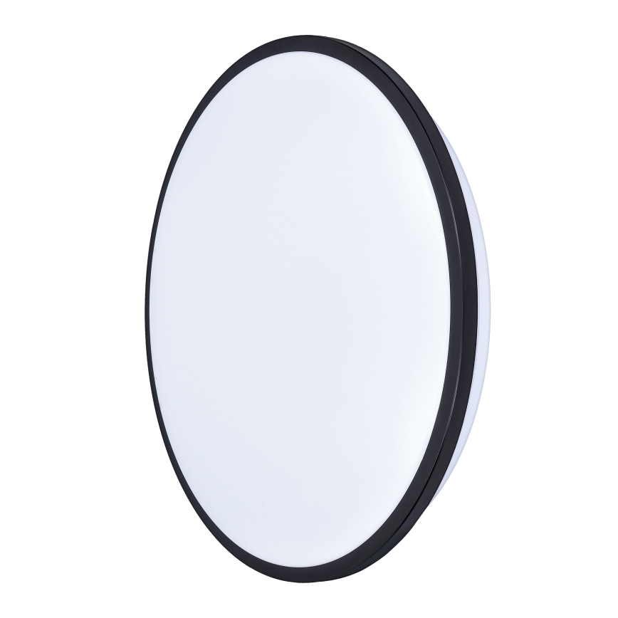 Dimmbare LED-Deckenleuchte JAMIL LED/48W/230V 3000-6500K schwarz + Fernbedienung