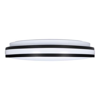 Dimmbare LED-Deckenleuchte LASKOS LED/48W/230V 3000-6500K schwarz + Fernbedienung