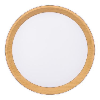 LED Dimmbares Deckenleuchte LARIOS LED/48W/230V 3000-6500K Ø39 cm Weiß + Fernbedienung