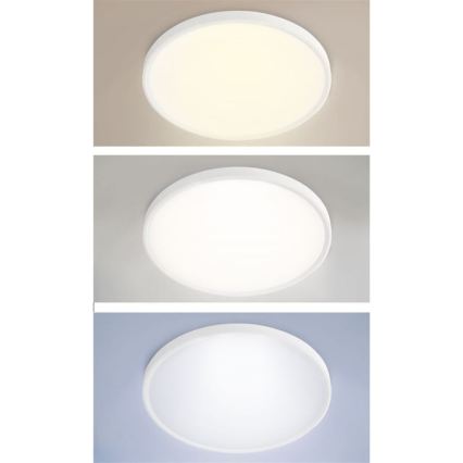 LED-dimmbare Decken-/Pendelleuchte LED/40W/230V 3000–6500K + Fernbedienung