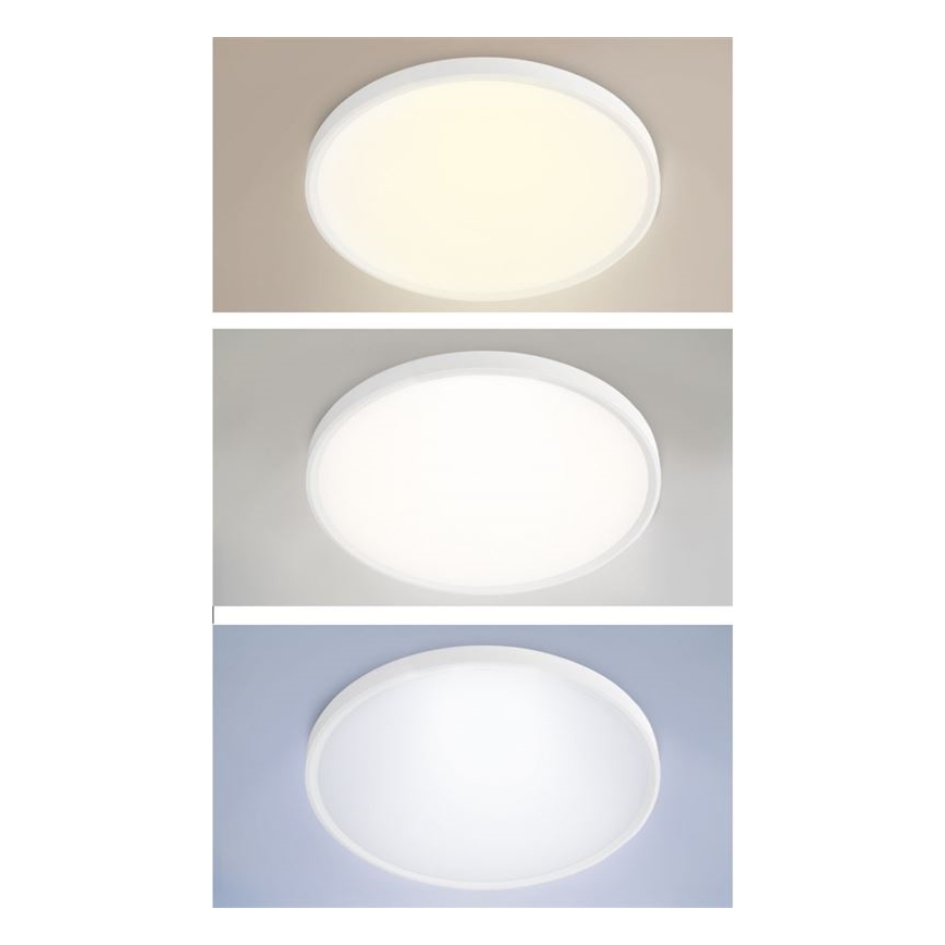 LED-dimmbare Decken-/Pendelleuchte LED/40W/230V 3000–6500K + Fernbedienung