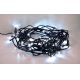 LED-Weihnachtslichterkette für Außenbereiche 100xLED/8 Funktionen IP44 13m kaltweiß