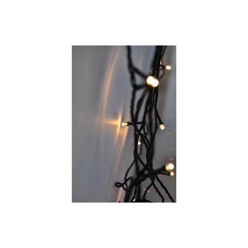 LED Weihnachtskette für Außen 20m 400xLED/230V IP44 3000K