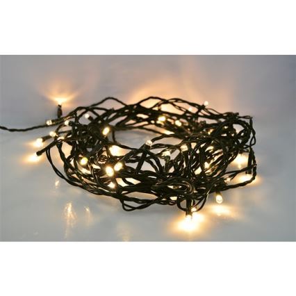 LED Weihnachtskette für Außen 20m 400xLED/230V IP44 3000K