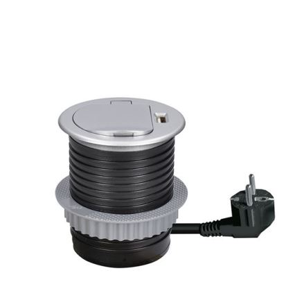 Eingebaute USB-Steckdose mit Deckel 230V