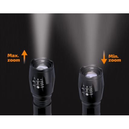LED aufladbare Taschenlampe LED/Li-Ion 5V