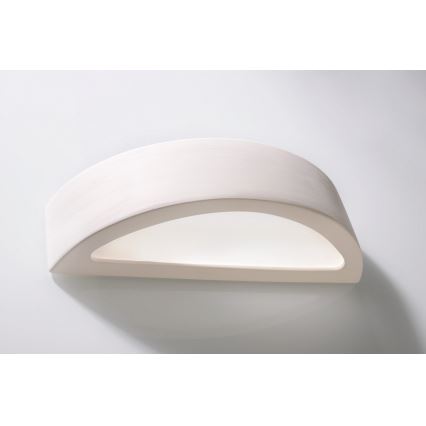 Wandleuchte ATENA 1xE27/60W/230V 40,5 cm weiß