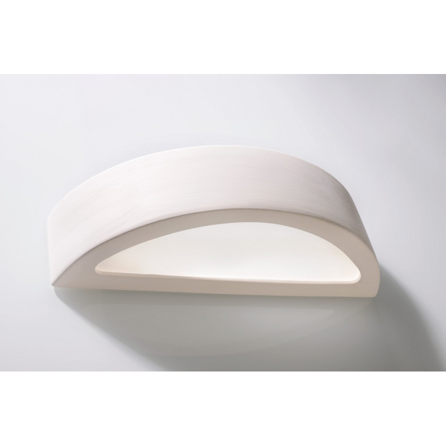 Wandleuchte ATENA 1xE27/60W/230V 40,5 cm weiß