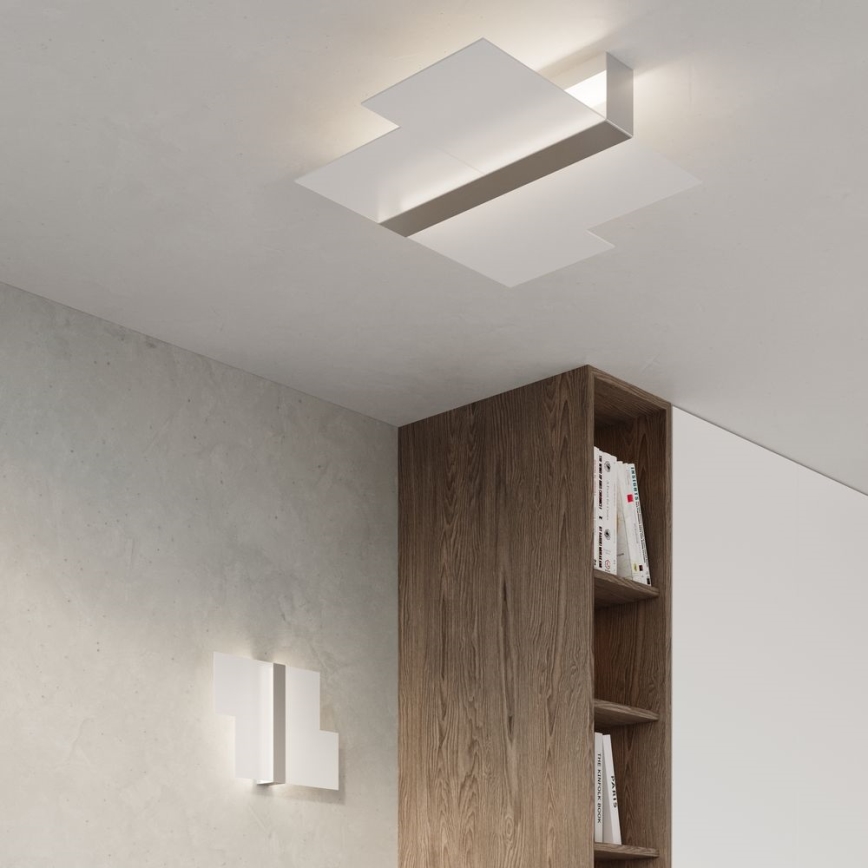Wandleuchte MASSIMO 2xG9/40W/230V weiß/glänzendes Chrom