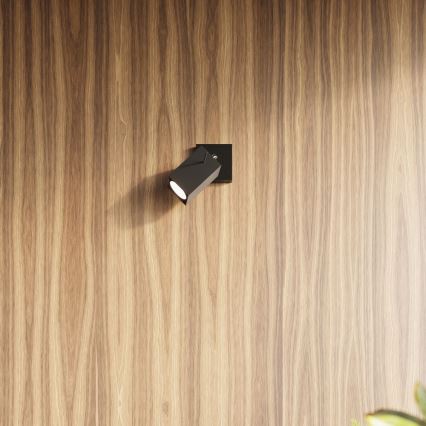 Einbauleuchte MERIDA 6xGU10/40W/230V Schwarz