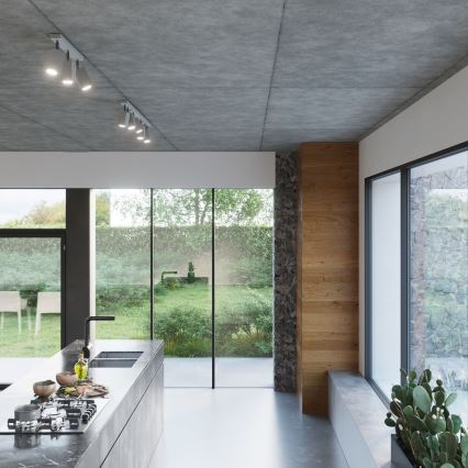 Punktstrahler MERIDA 4xGU10/40W/230V grau