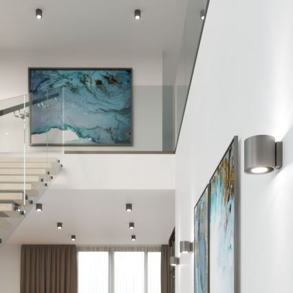 Wandleuchte ORBIS 1 1xG9/40W/230V Anthrazit