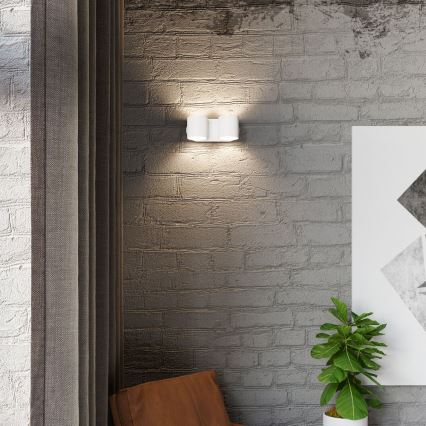 Wandleuchte ORBIS 2xG9/40W/230V Weiß