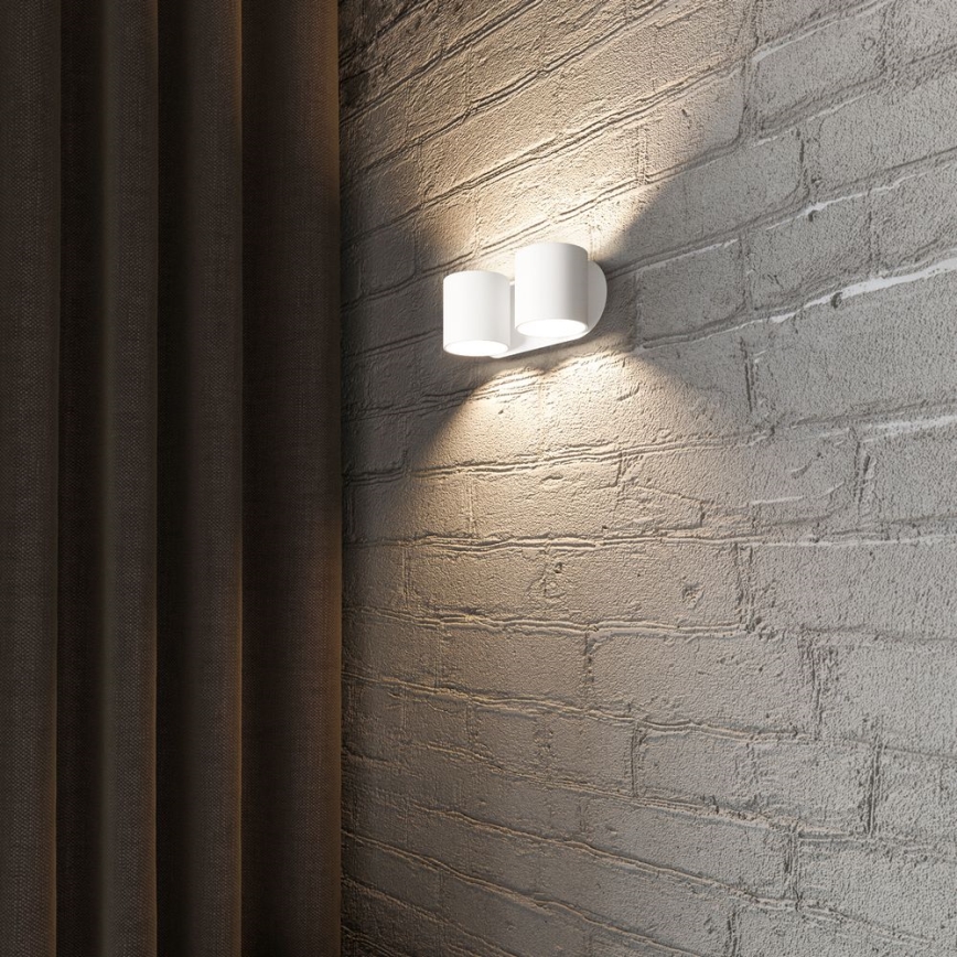 Wandleuchte ORBIS 2xG9/40W/230V Weiß