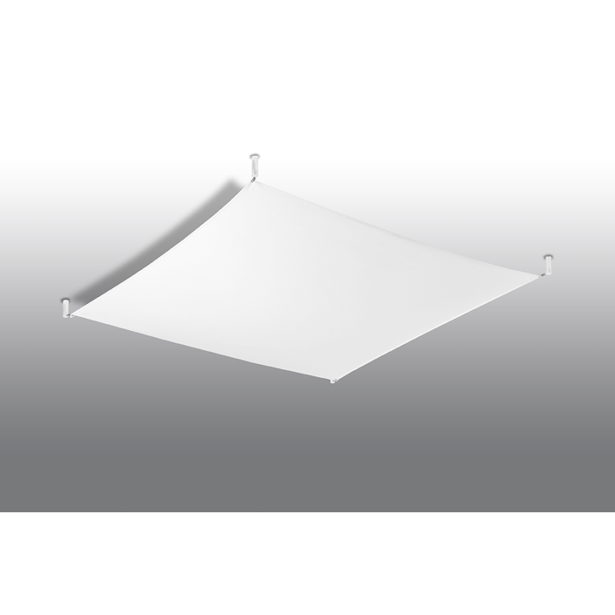 LED-Deckenleuchte LUNA 6xG13/8,5W/230V 14x14 cm weiß