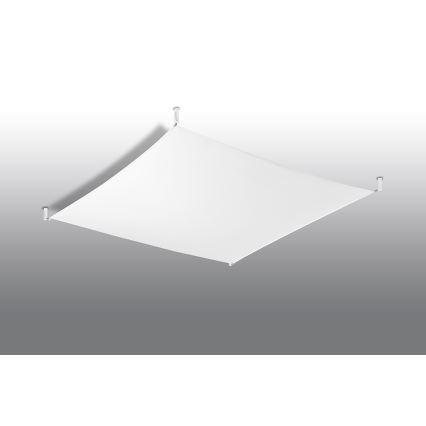 LED-Deckenleuchte LUNA 6x G13 / 8,5 W / 230 V 140 x 140 cm weiß