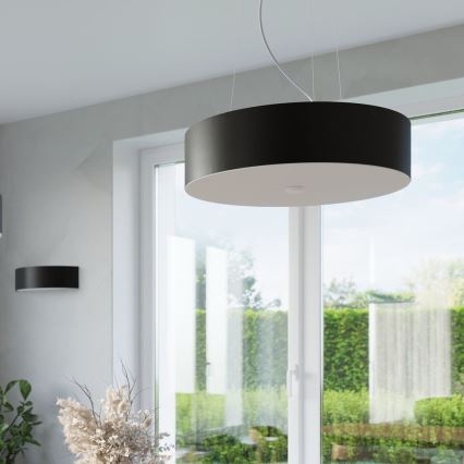 Hängeleuchte an Schnur SKALA 3xE27/60W/230V d 30 cm schwarz
