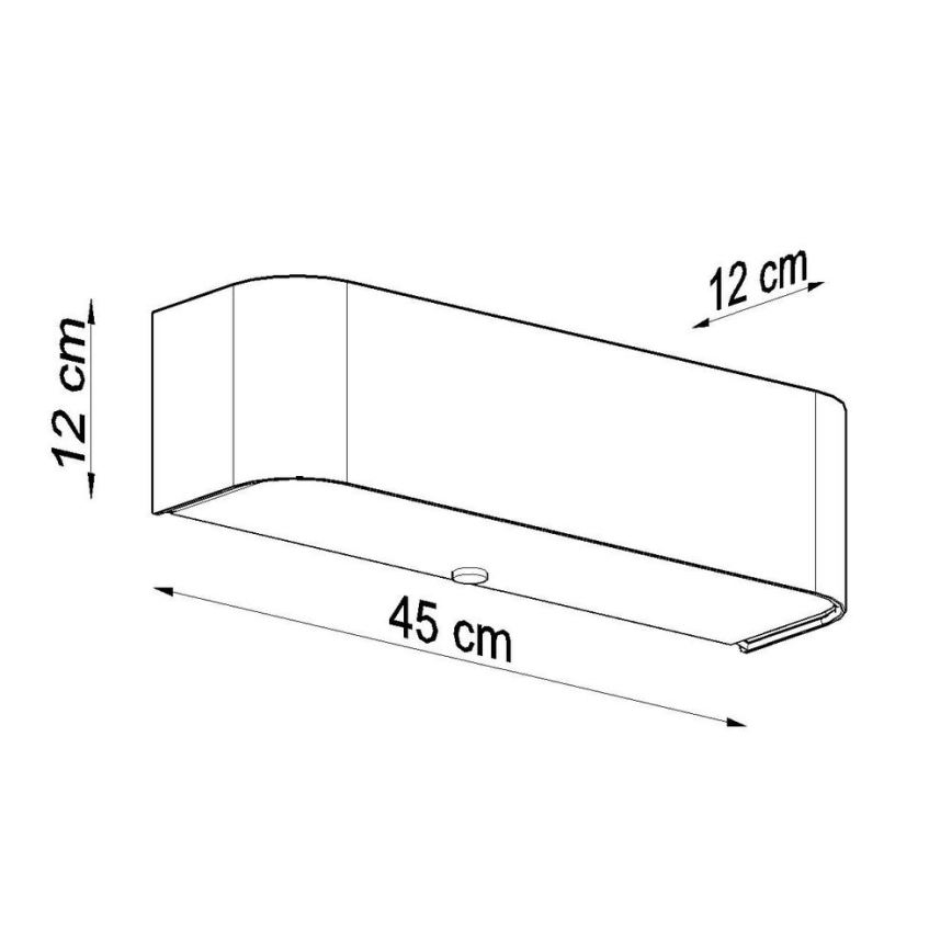 Wandleuchte LOKKO 2xE14/60W/230V weiß