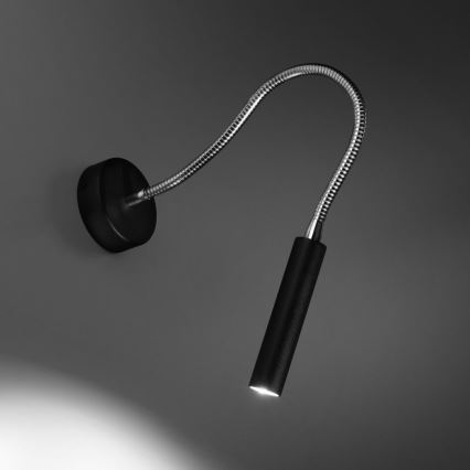 Kleine und flexible Leuchte AXIL 1xG9/12W/230V schwarz